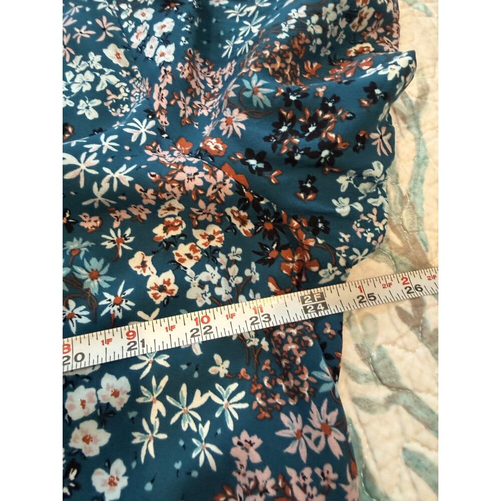 Tinsel 3X Boho Floral Empire Line Maxi Dress Hi/Low Hem Cottagecore Garden Fairy - Picture 7 of 9